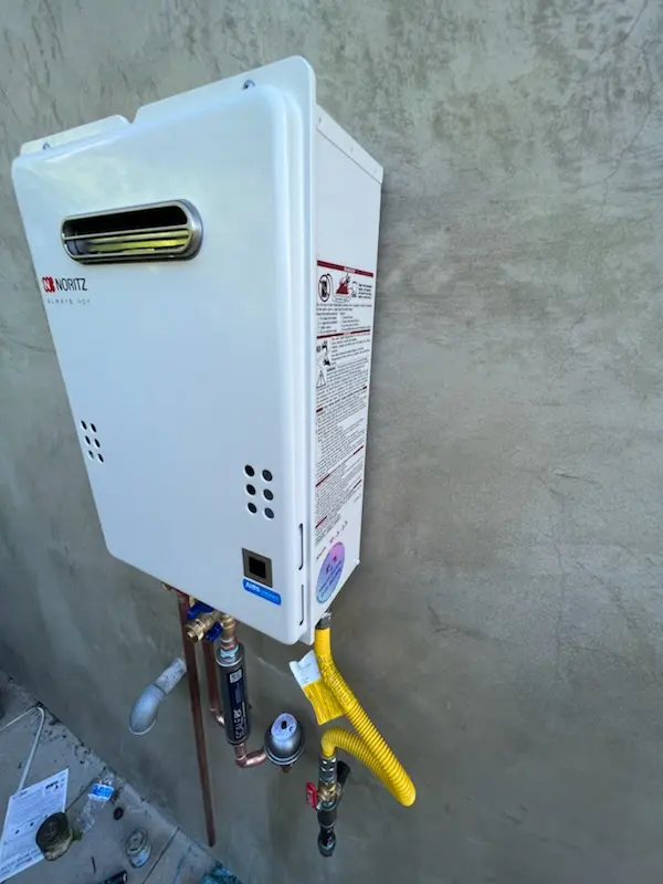 Tankless water heater installation for East Greenwich homes